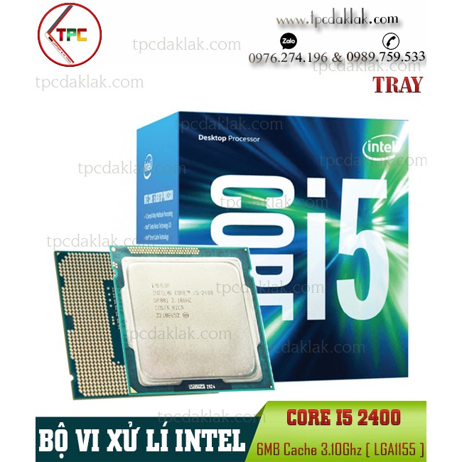 Bộ xử lý Intel® Core I5 2400 Intel – Sandy Bridge| CPU Intel® Core I5 2400 Processor 3.10GHz LGA1155 | BigBuy360 - bigbuy360.vn