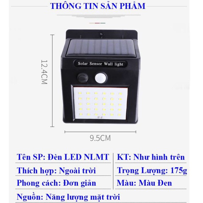 Đèn LED treo tường cảm biến chuyển động dùng năng lượng mặt trời RAYA 30 / 48 / 100 LED - Đông bắc