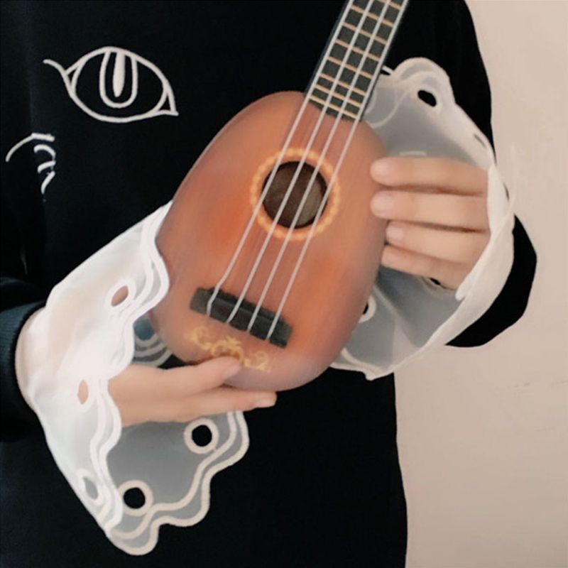 Ống Tay Áo Giả Nhiều Lớp Xếp Ly Thời Trang Có Thể Tháo Rời Cho Nữ