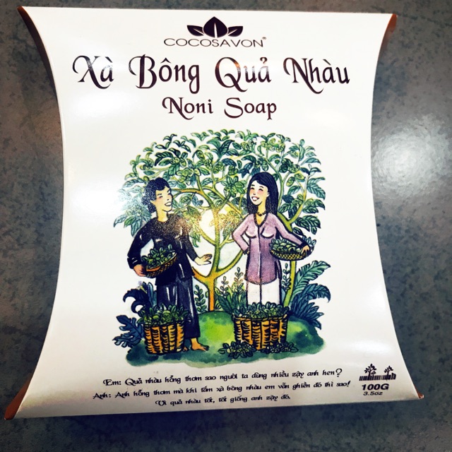 Xà bông quả nhàu xuất khẩu Hàn Quốc/ Noni Soap - Chăm sóc sức khoẻ, Làm đẹp da