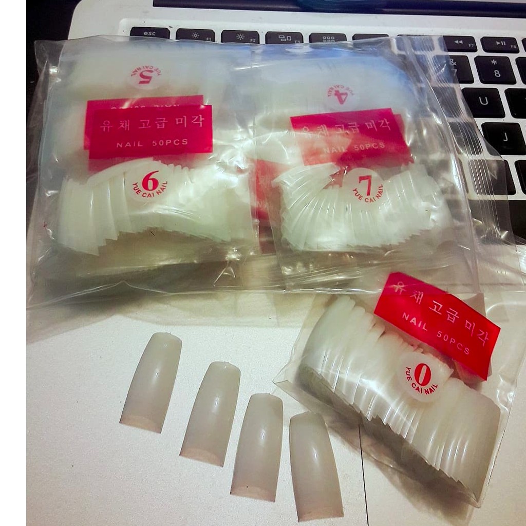 móng nối đắp gel ( 500 móng - loại túi )