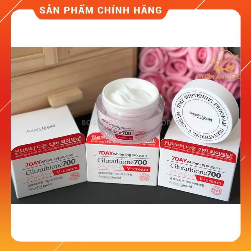 Kem Dưỡng Trắng Da 7 Day Whitening Program Glutathione 700 V-Cream