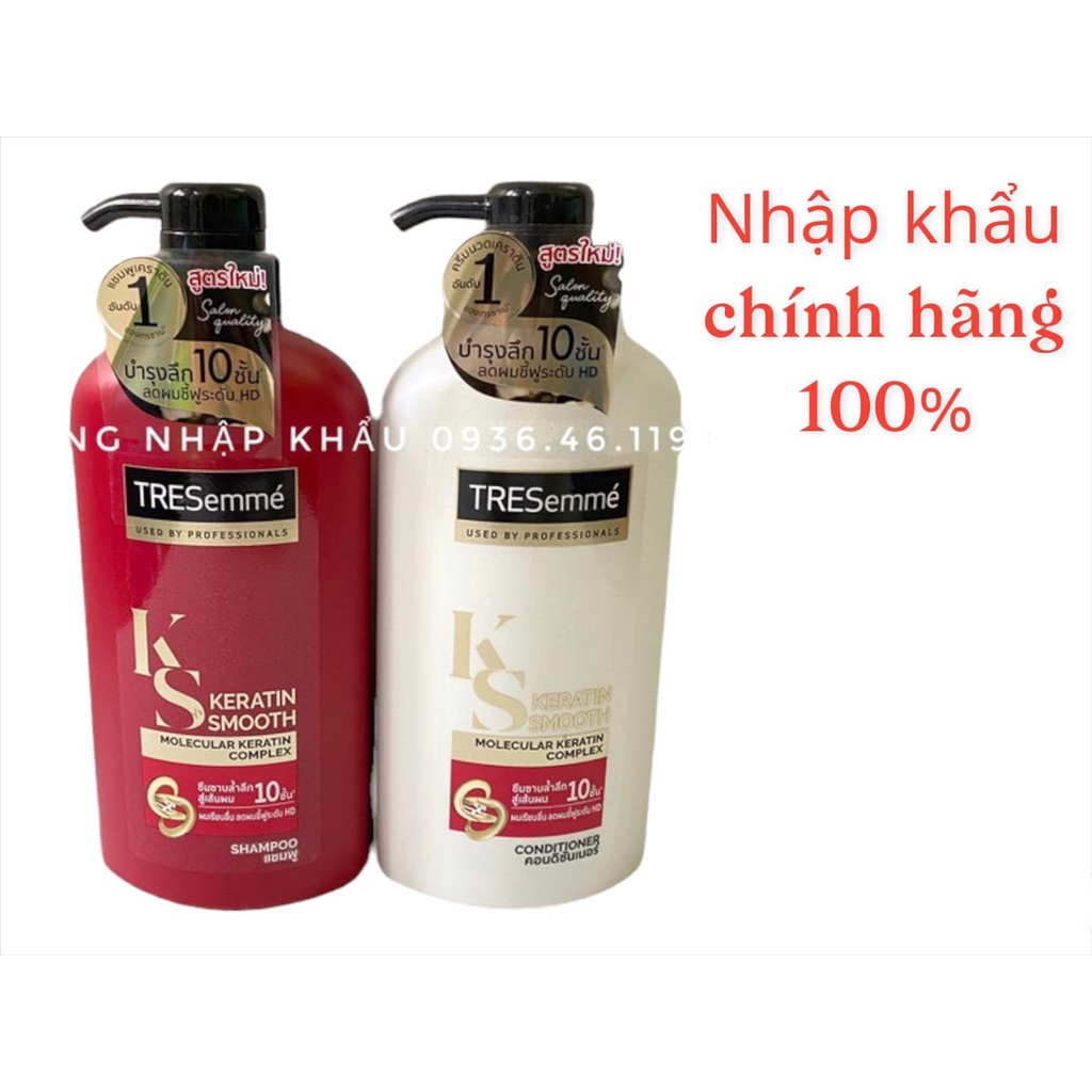 [Giá sốc] Combo Dầu Gội&amp;Xả Tóc Tresemme Thái Lan 425ml