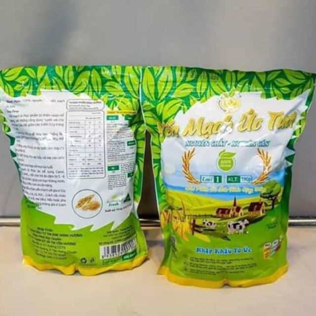 (Chính hãng) Sale mạnh Yến mạch úc tươi loại 1 giảm 3_5kg trong 1 tuần. Date tháng 6.2021