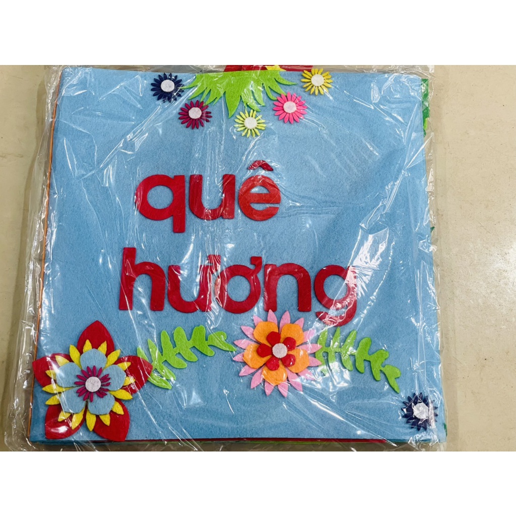 Sách vải theo 10 chủ đề mầm non - KPKH