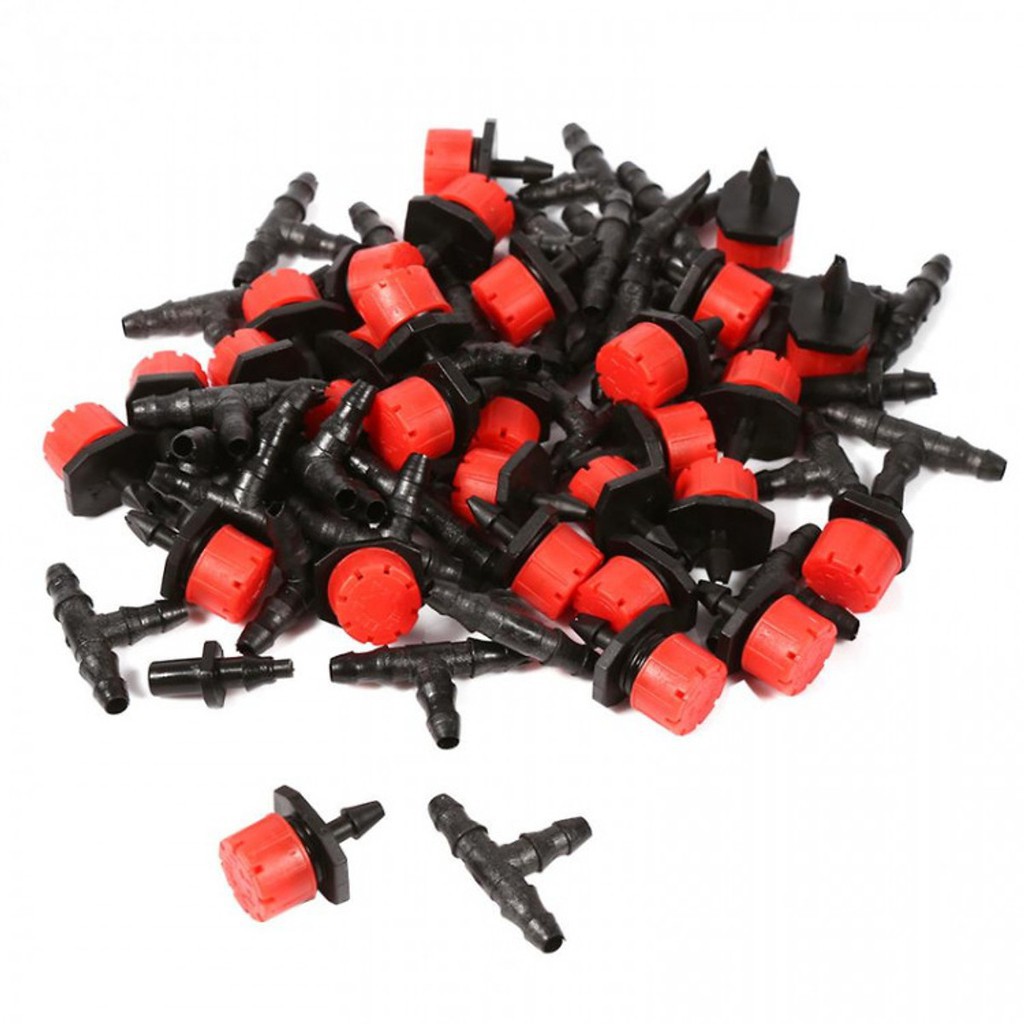 Bộ 20 đầu tưới nhỏ giọt 8 tia kèm 20m dây và đầy đủ phụ kiện tưới cây 8 tia