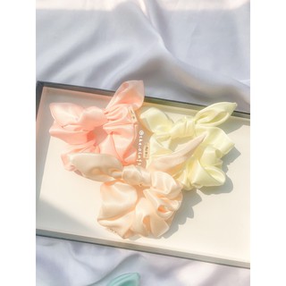 Dây buộc tóc Scrunchies Bunny 1 màu
