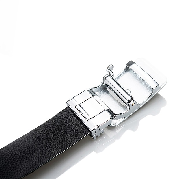 Thắt lưng nam da cá sấu cao cấp KN bản rộng 3.5 cm CS1-TL01-35+ Tặng kèm móc khóa da cá sấu, hộp và túi giấy đựng quà sa