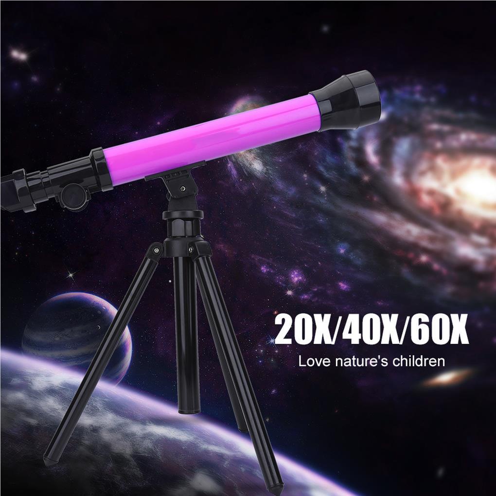 Ống Nhòm Một Mắt Cho Trẻ Em Kèm Tripod Màu Tím