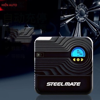 Bơm lốp ô tô, bơm lốp điện tử steelmate p05 bảo hành 12 tháng.
