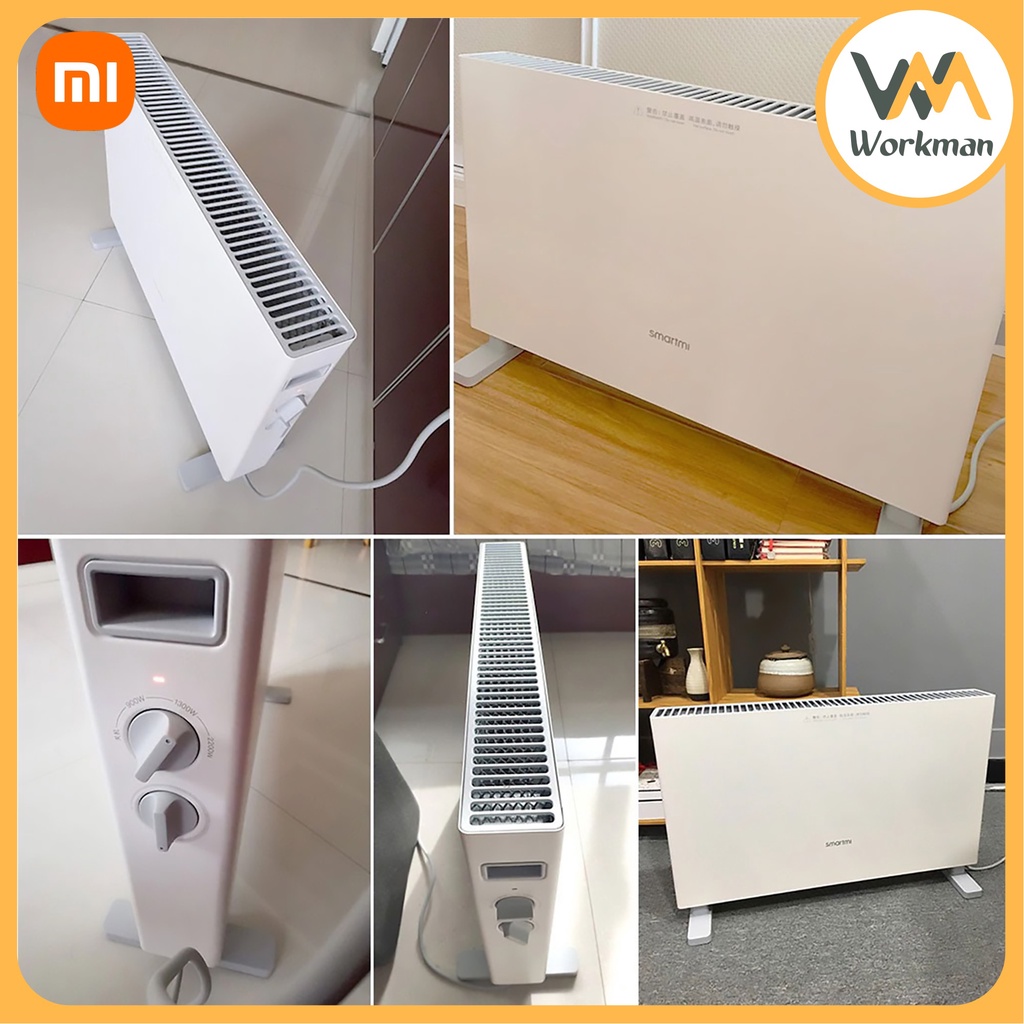 Máy Sưởi Điện Thông Minh Xiaomi Smartmi 1S , Sưởi Cơ Điều Chỉnh Bằng Núm Vặn