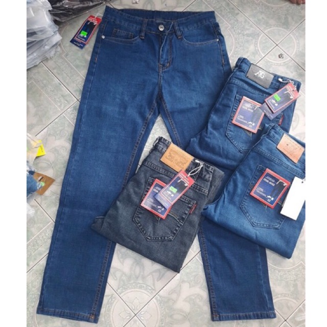 Quần jeans nam trung niên size 28-36 mẫu GL