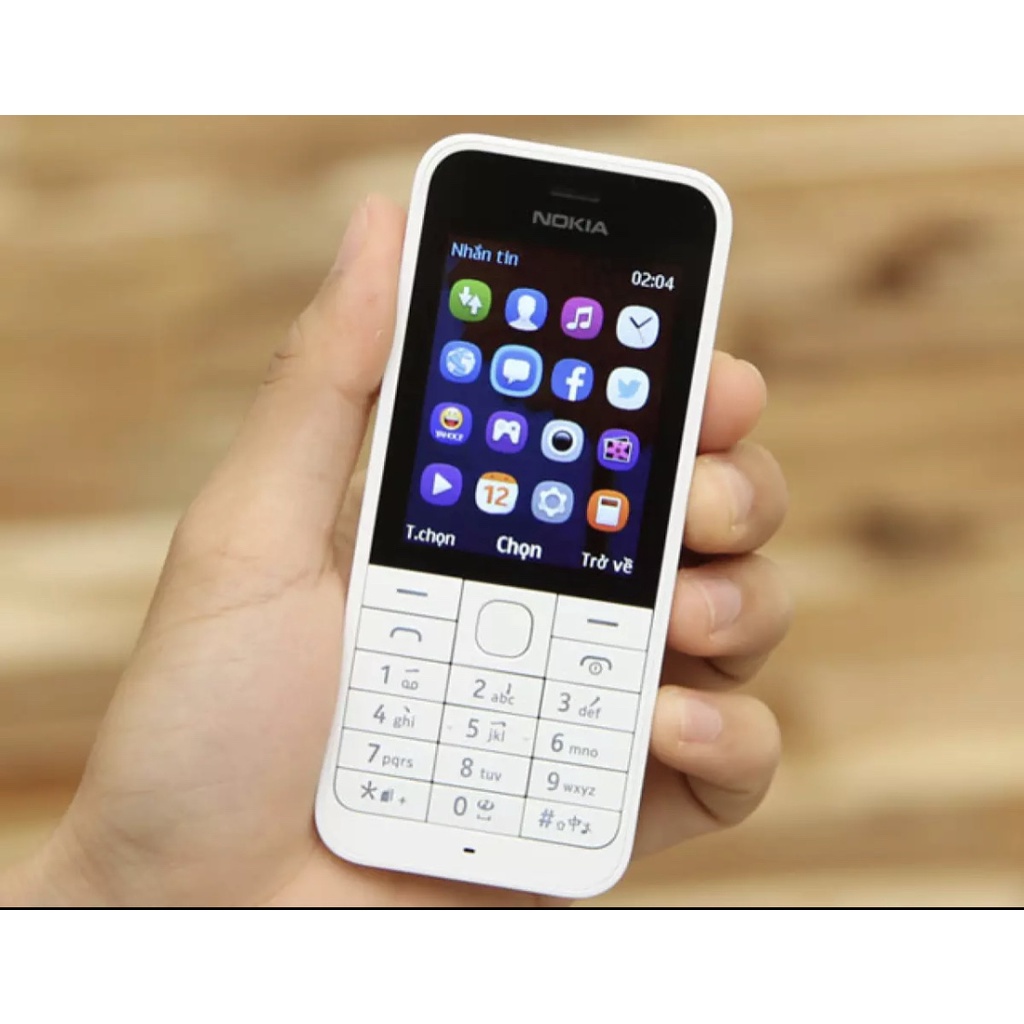 Điện Thoại Nokia 220 2SIM - Hàng Chính Hãng - Nghe Gọi Bền