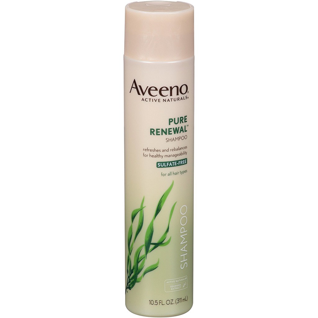 Dầu gội thiên nhiên Aveeno Pure Renewal Gentle Shampoo 311ml (Mỹ)