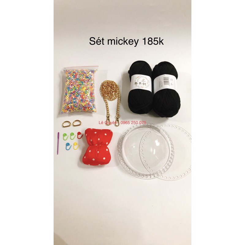 Sét phụ kiện Mickey