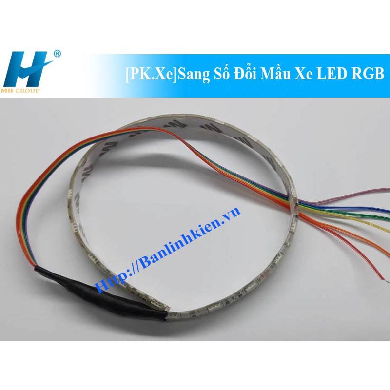 Sang Số Đổi Mầu Xe LED RGB