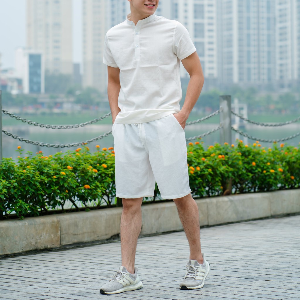 [Mã SKAMSALE06 giảm 10% TỐI ĐA 100K đơn 150K] Quần áo đũi nam chất vải đũi xước hàng xuất xịn mát nhẹ mặc hè | BigBuy360 - bigbuy360.vn