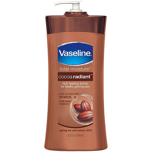 Dưỡng thể Vaseline màu nâu - màu xanh của Mỹ