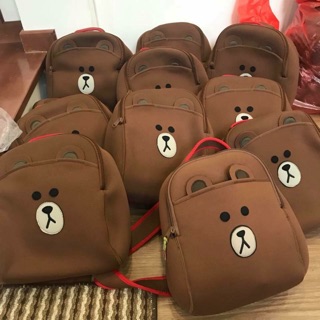 Balo gấu LINE cho bé