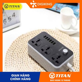 Ổ điện thông minh 6 cổng USB Titan CD01