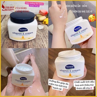 Kem dưỡng da vitamin E Redwin Cream (hũ 300gr) Úc