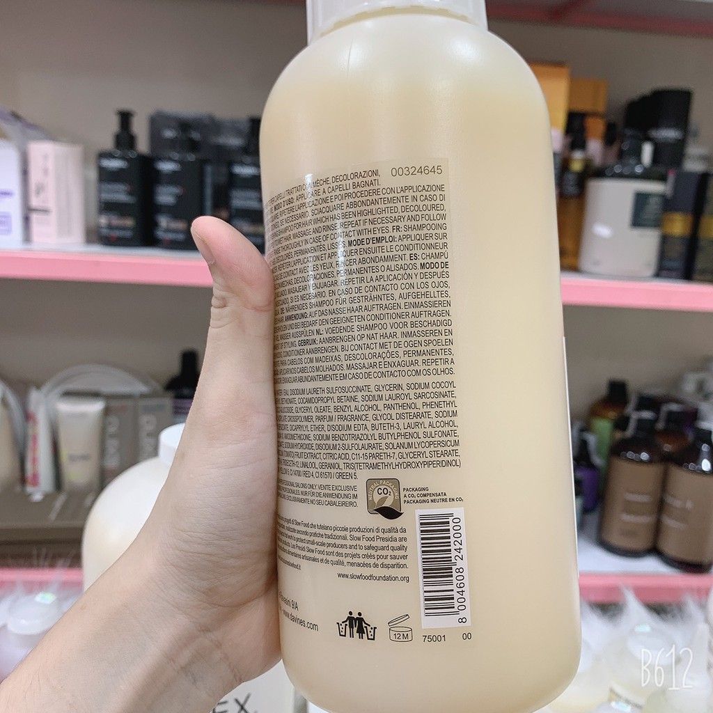 Dầu gội xả Davines Nounou – 1000ml, nuôi dưỡng, phục hồi hư tổn cho mái tóc dày bóng mượt hơn