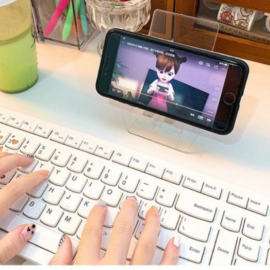 Giá Đỡ Điện Thoại / Máy Tính Bảng Bằng Nhựa Trong Suốt Tiện Dụng ( #giá #đỡ #điện #thoại)