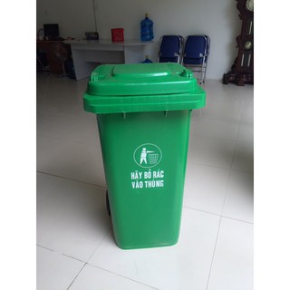 Thùng rác nhựa hdpe 120l