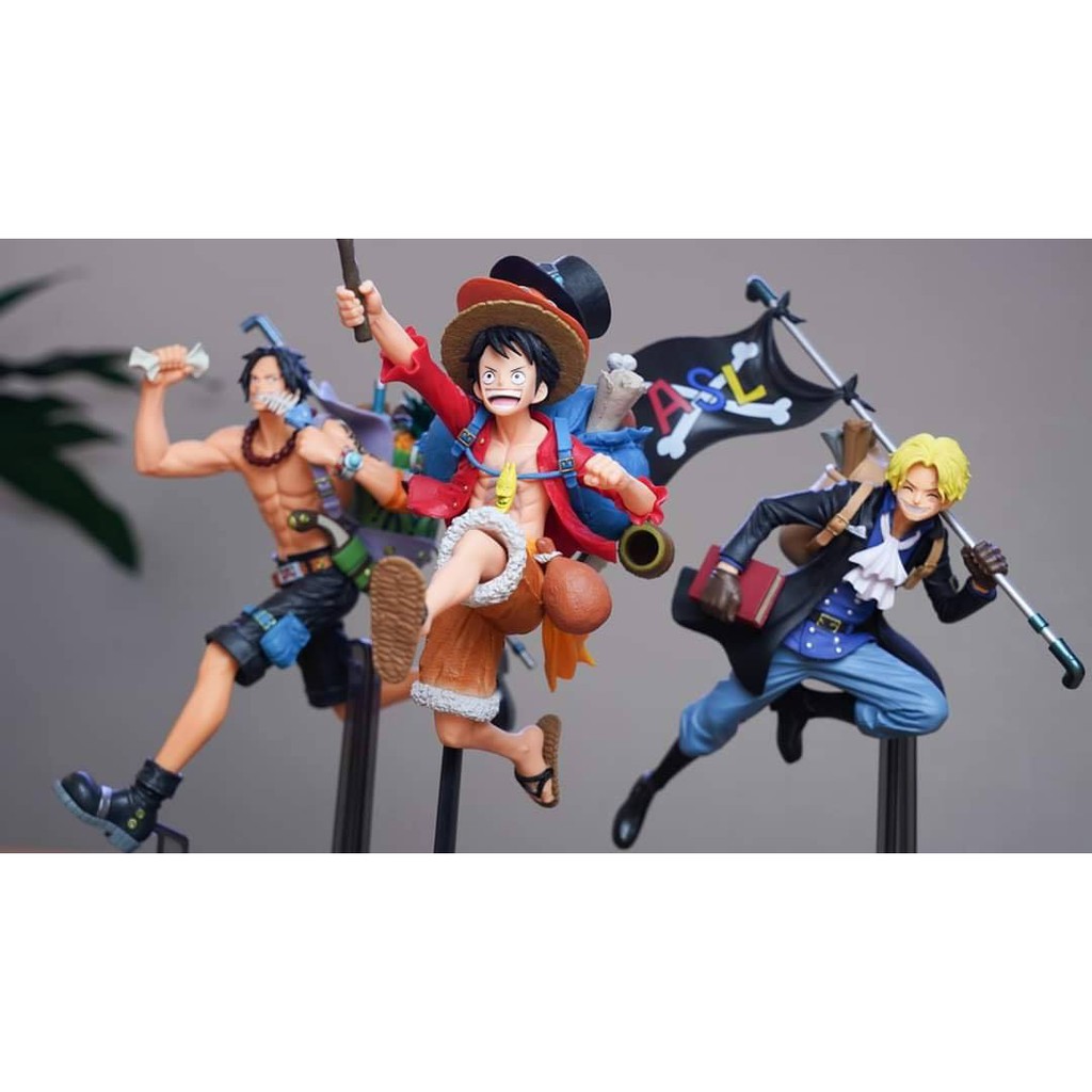 Mô hình Onepiece chính hãng ~ Mania Produce - LUFFY, ACE, SABO