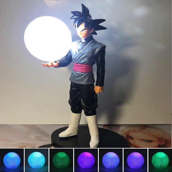 835 F Quả cầu năng lượng gắn cho mô hình Songoku tư thế kame trong Anime Dragonball Màu led ngân hà (Đọc kỹ mô tả cám ơn