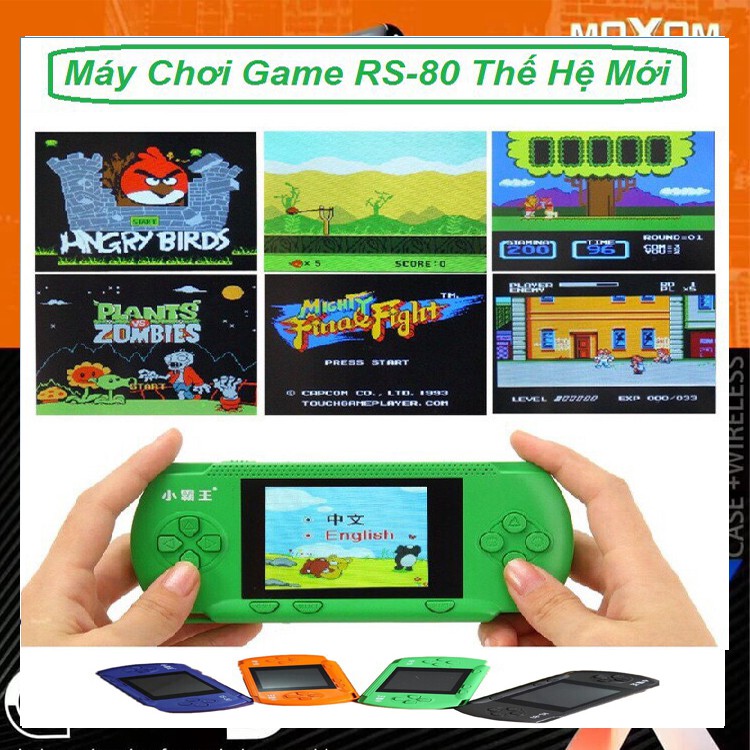 Máy Chơi Game RS-80 280 Trò Chơi Kinh Điển Và Mới Nhất