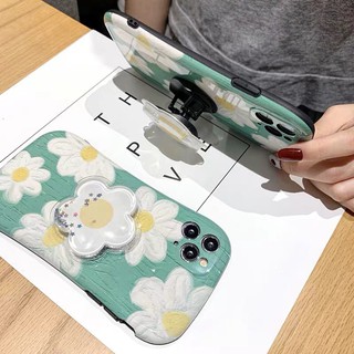 [Order Case] Ốp IPhone Hoa Cúc (Kèm pop nhũ nước)