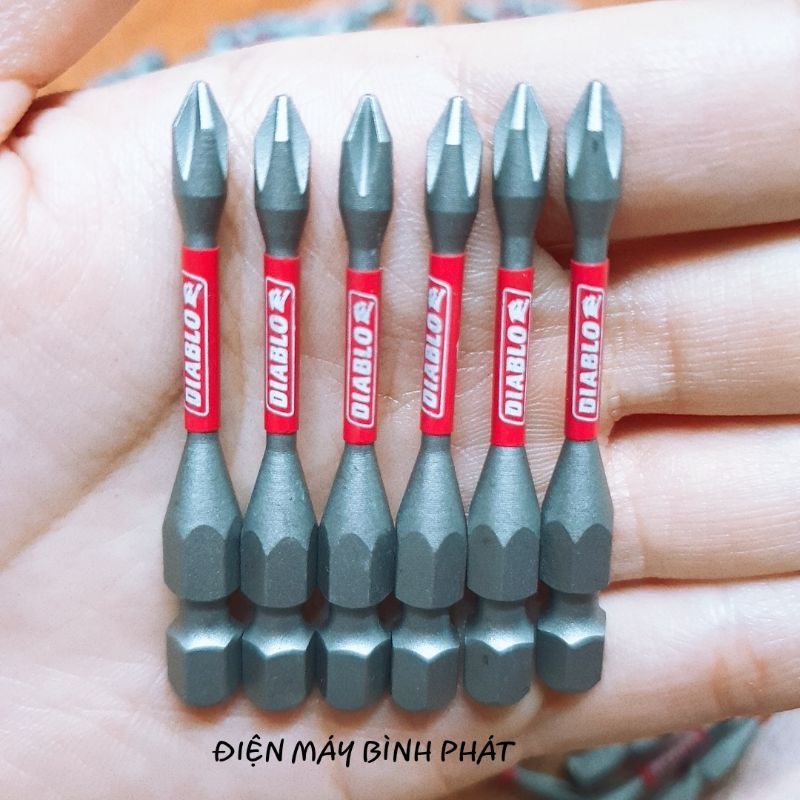 Mũi Bắn Vít 4 cạnh đầu Nhỏ PH1 , PH2 DIABLO
