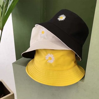 [Sẵn] Mũ bucket 2 mặt hoa cúc