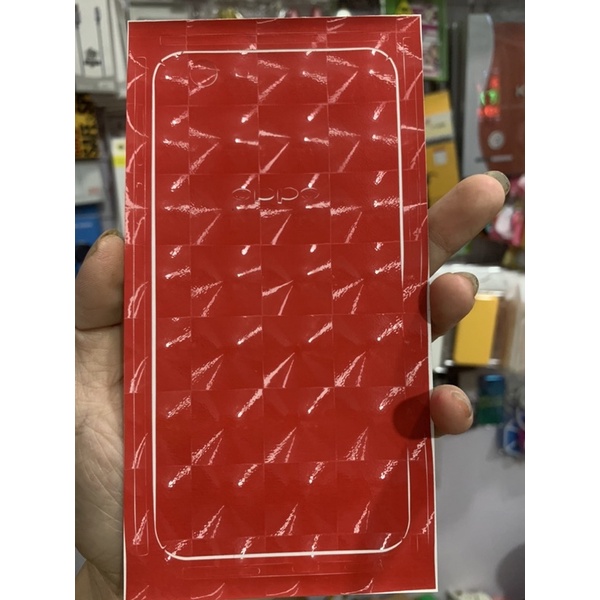 bộ miếng dán lưng kèm viền 3D oppo F3