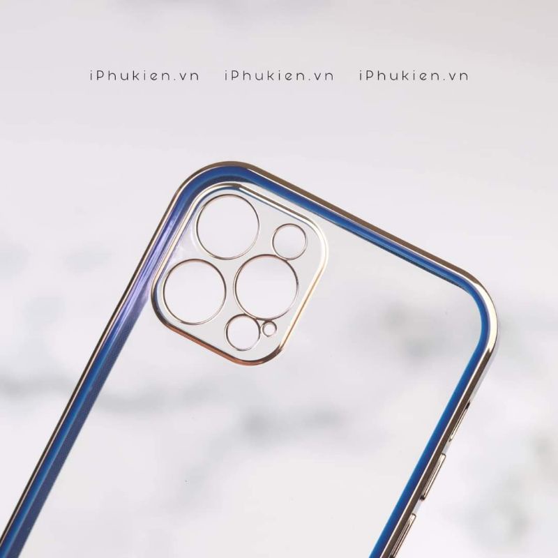 ốp likgus iphone 13 pro max 13 pro 13 dẻo kẻ chỉ viền vàng bảo vệ camera siêu hot