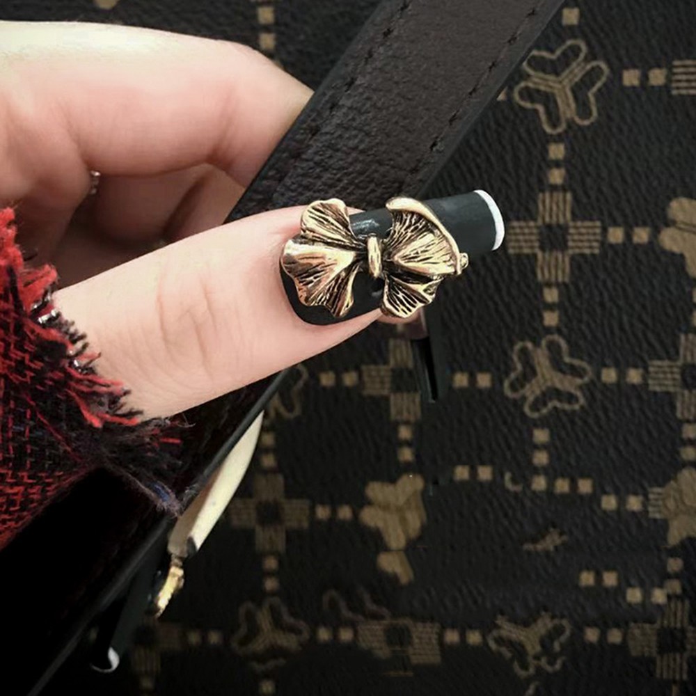 Hạt Charms Phụ Kiện Trang Trí Móng Tay Phong Cách Vintage