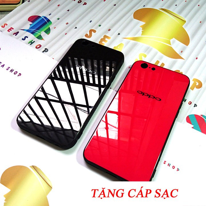 [TẶNG CÁP SẠC] Ốp lưng Oppo Neo 9s - A39 lưng kính