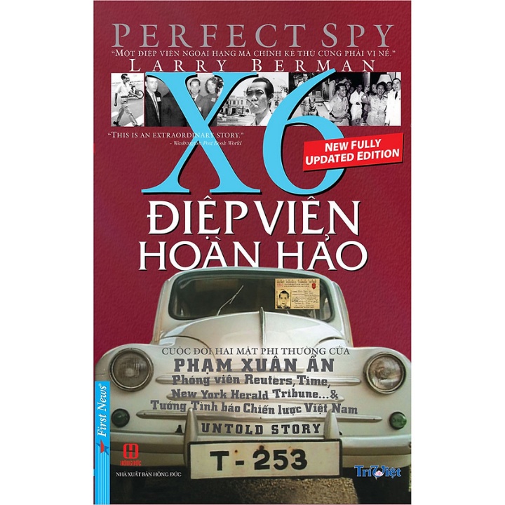 Sách - Điệp Viên Hoàn Hảo X6 - Phạm Xuân Ẩn (Bìa Cứng) - FN