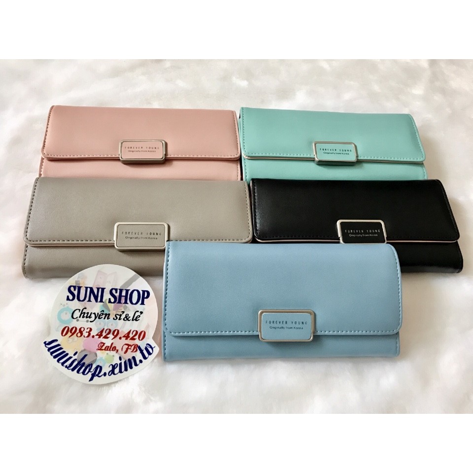 🌷 Combo 2 Ví xuất Hàn FOREVER YOUNG | BigBuy360 - bigbuy360.vn