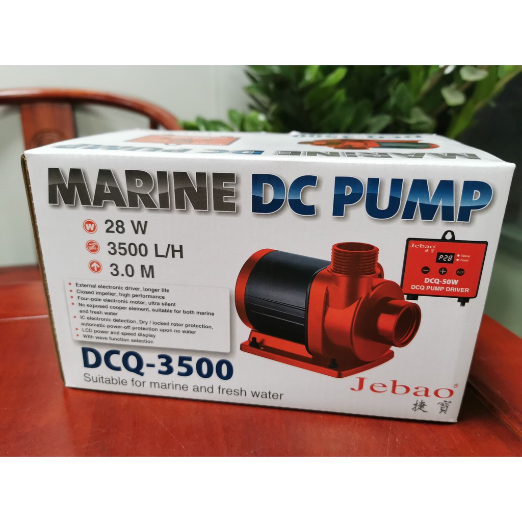 [Mã PET2405 giảm 10% đơn 250K] Bơm Chống Giật Jebao DCQ - BƠM BỂ CÁ CAO CẤP - Hồ cá cảnh - Bể thủy sinh