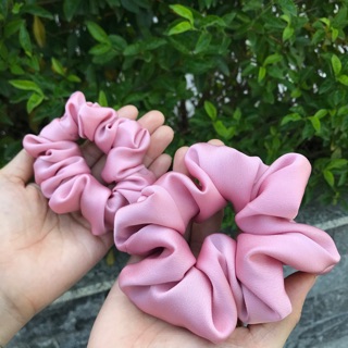 Cột tóc Scrunchies handmade lụa [ảnh Gạo chụp]