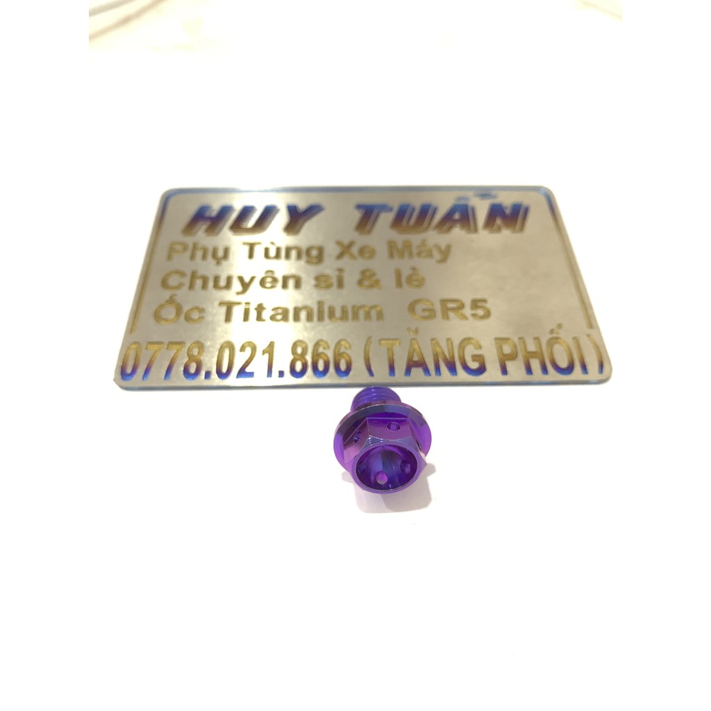 Ốc kiếng Titan Gr5 cao cấp , ốc chân gương , ốc chân kiếng titan