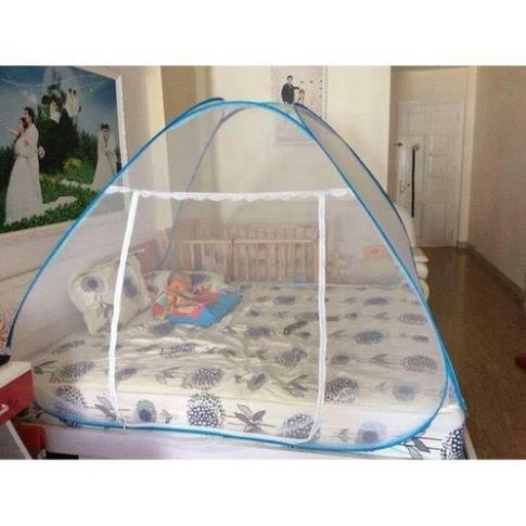 Màn chụp tự bung 1m2 1m6 1m8 2m 2m2 màn trẻ em Tặng túi đựng tiện lợi