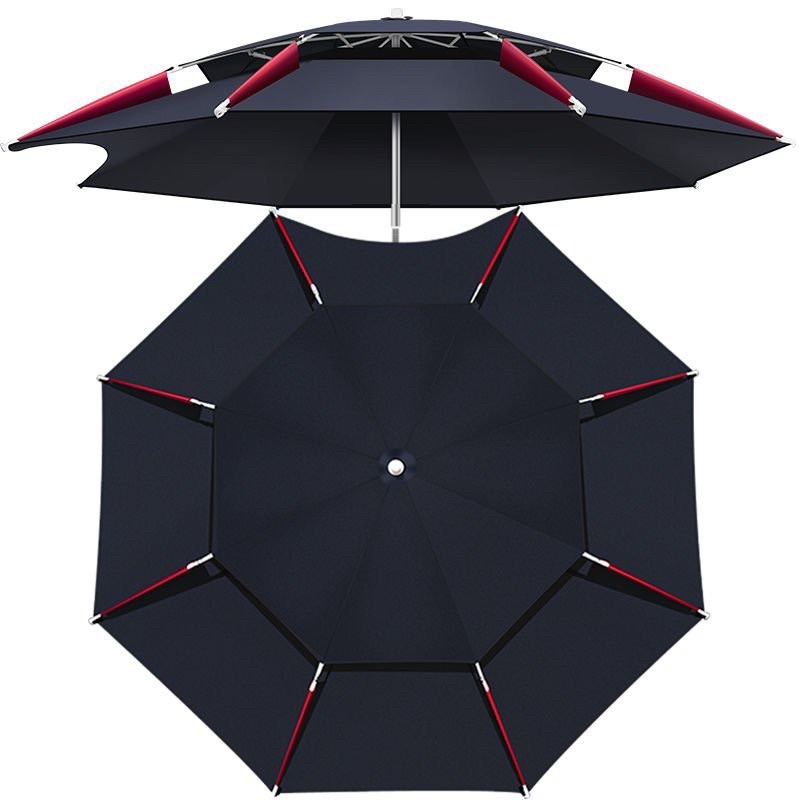 (Chất Lượng)Ô Câu Cá, Dù Câu cá 2 tầng Siêu chống thấm, chống tia UV,cách nhiệt (3 size)