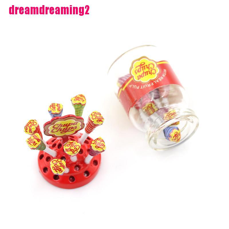 Mô Hình Kẹo Mút Mini Dễ Thương Cho Nhà Búp Bê