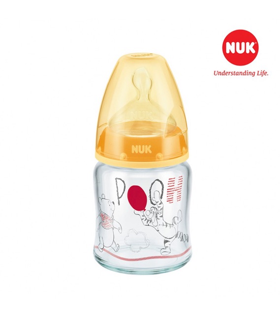 BÌNH SŨA NUK THỦY TINH PREMIUM CHOICE 120ML - 240ML