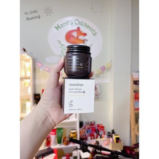 MẶT NẠ ĐẤT SÉT TRO NÚI LỬA INNISFREE SUPER VOLCANIC PORE CLAY MASK 2X
