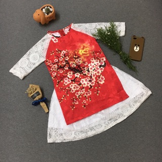 Set áo dài váy đụp
