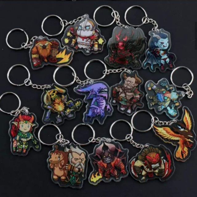 <DOTA 2 SHOP> Móc khóa hero dota 2